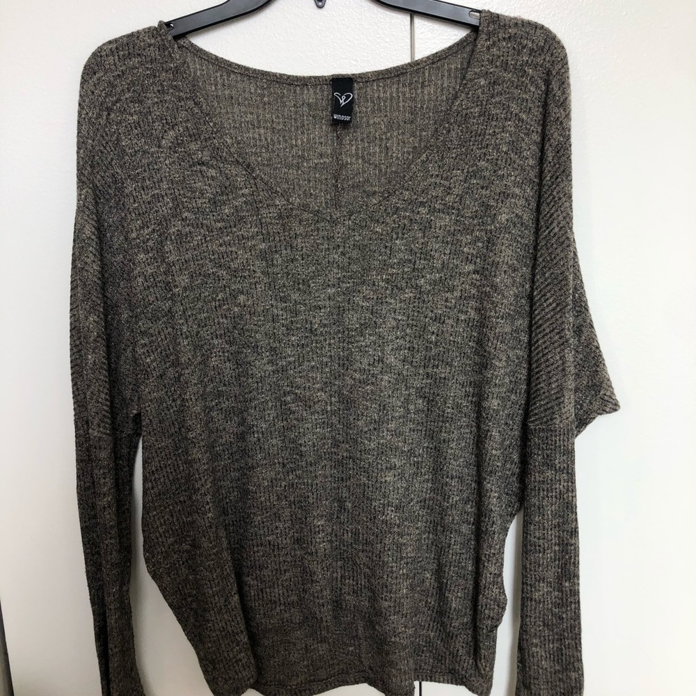 Grey thin sweater
